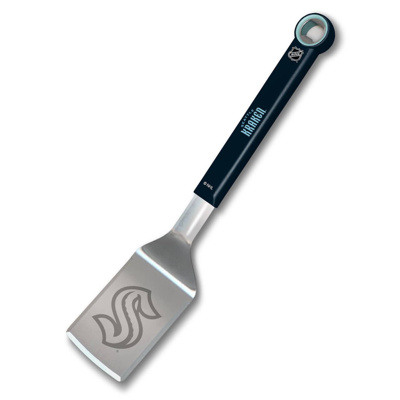 NHL Stainless Steel BBQ Spatula with Bottle Opener